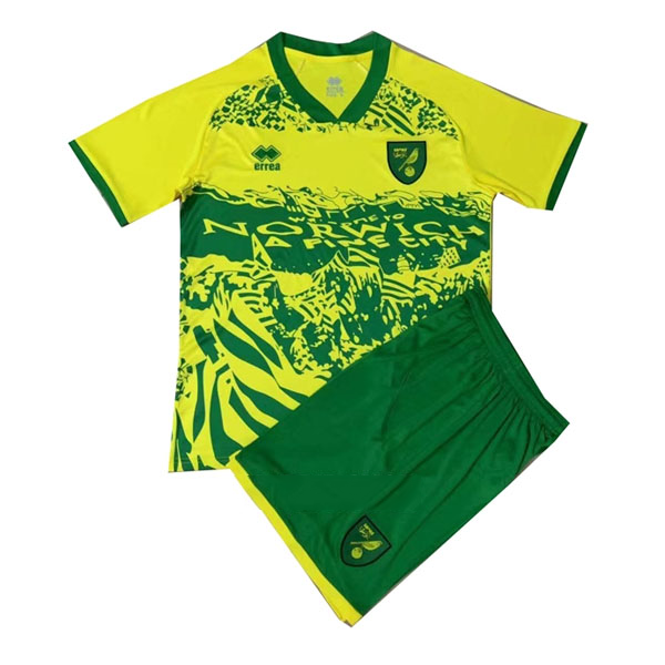 Trikot Norwich City Special Kinder 2021-2022 Günstige Fußballtrikots